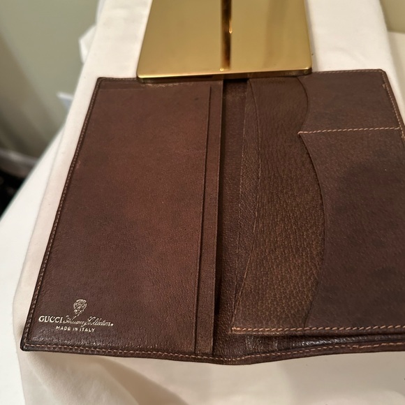 GUCCI vintage EUC Sherry Line bifold wallet. This wallet is about 25 years old - Picture 5 of 8